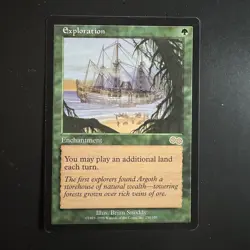 MTG Exploration Urza's Saga Magic The Gathering Lightly Played - Image 1