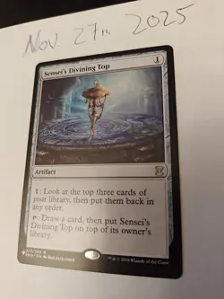 Sensei’s Divining Top - Eternal Masters - Magic the Gathering MtG NM - Image 3