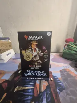 Murders at Karlov Manor Commander Deck - Blame Game MTG Brand New Sealed - Image 1