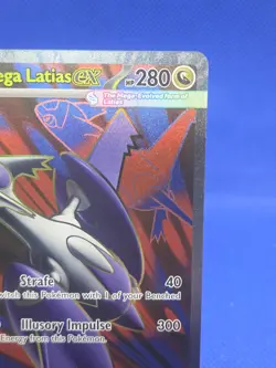 Pokemon ME01 Mega Evolution Mega Latias ex 163/132 Ultra Rare Full Art NM - Image 4