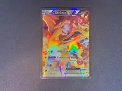 Pokemon TCG Charizard EX XY121 Black Star Promo Standard Size - Image 1