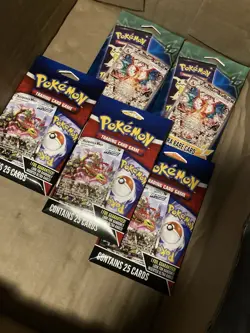 Pokemon Mystery Pack 2 Packs 1 Ultra Rare And 25 Mystery Pack Lot Of 3 - Image 1
