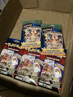 Pokemon Mystery Pack 2 Packs 1 Ultra Rare And 25 Mystery Pack Lot Of 3 - Image 2