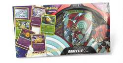 NEW ORBEETLE V BOX POKEMON OR TCG 2x Evolving Skies & 1x Cosmic Eclipse Packs 820650100529 - Image 1