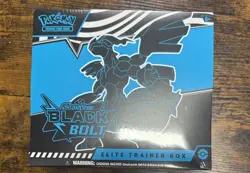 Pokemon TCG Scarlet Violet Black Bolt Elite Trainer Box ETB New Sealed - Image 1