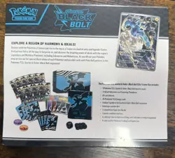 Pokemon TCG Scarlet Violet Black Bolt Elite Trainer Box ETB New Sealed - Image 2
