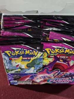 6x EMPTY Pokemon TCG SWSH Evolving Skies/Fusion Strike/More Booster Boxes w/pack - Image 5