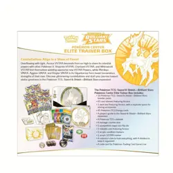 Pokemon TCG Sword & Shield Brilliant Stars Pokemon Center Elite Trainer Box 820650850066 - Image 4