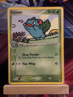Pokemon - Bulbasaur 45/100 & Ivysaur 34/100 - Non Holo’s - Art Set - MP/LP - Image 3