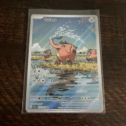 Cufant 076/064 ILLUSTRATION RARE HOLO Shrouded Fable Pokemon IR English Foil TCG - Image 1