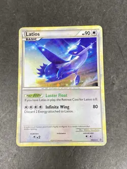 Pokemon TCG Latios - Black Star Promo (Cosmos Holo) HGSS11 Holo HP - Image 1
