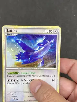 Pokemon TCG Latios - Black Star Promo (Cosmos Holo) HGSS11 Holo HP - Image 2