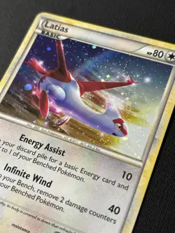 Latias HGSS10 Pokemon Black Star Promo Holo (LP - Lightly Played EXCELLENT) - Image 4