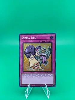 Yu-Gi-Oh! Ojama Trio BLMM-EN010 Secret Rare - Image 1