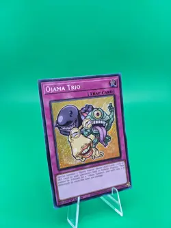 Yu-Gi-Oh! Ojama Trio BLMM-EN010 Secret Rare - Image 2