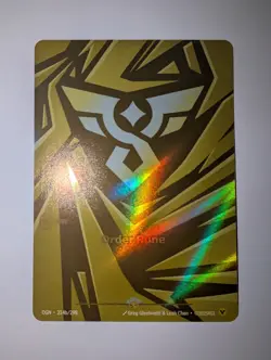 Riftbound Order Rune Nexus Night Promo Card Alt Art 214b/298 - Image 1