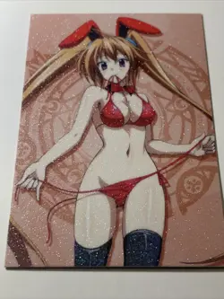 Bunny Girl Irina Shidou High School DxD Sexy Goddess Anime Doujin Waifu Art Card - Image 5