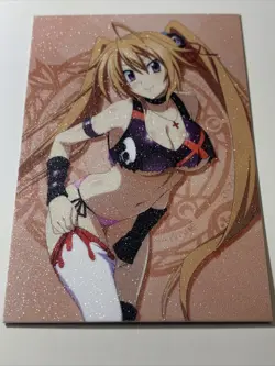 Rock Star Irina Shidou High School DxD Sexy Goddess Anime Doujin Waifu Art Card - Image 5
