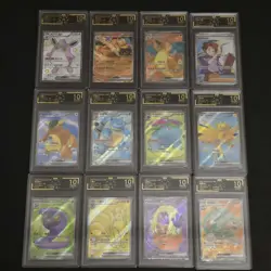 12 Lot OCD 10 Pokemon TCG Chinese Card 151 SR RR Charizard Wigglytuff SQ - Image 1