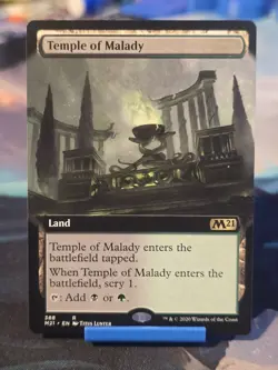 Temple of Malady (Extended Art) Core Set 2021 Regular - Image 1