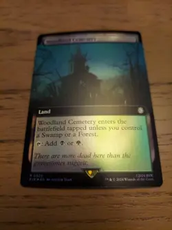 Woodland Cemetery (Extended Art) Universes Beyond: Fallout Foil - Image 1