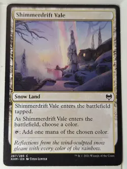 Shimmerdrift Vale - Kaldheim - Magic the Gathering MTG Nice! - Image 1