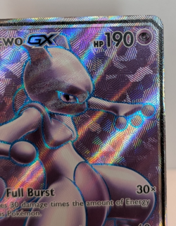 Mewtwo GX 72/73 Full Art Shining Legends Near Mint - Ultra Rare Pokemon - Image 3