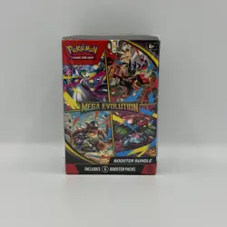 Pokemon TCG SV Mega Evolution Booster Bundle (6 Packs) BNIB New Sealed - Image 1