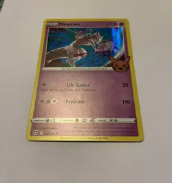 Mewtwo 056/172 Holo Trick or Trade BOOster 2022 Halloween Pokemon TCG - Image 2