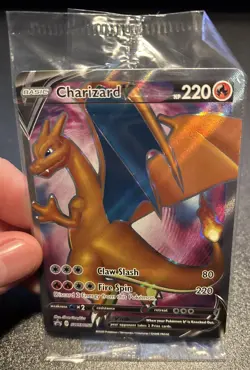 Pokemon TCG - Charizard V SWSH050 - SWSH: Sword & Shield - Promo - SEALED NEW - Image 1