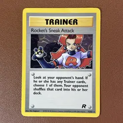 Rocket's Sneak Attack 72/82 , 2000 Pokemon Team Rocket - Image 1