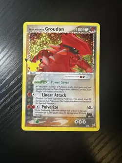NM Team Magma's Groudon 9/95 Celebrations: Classic Collection Holo - Image 1