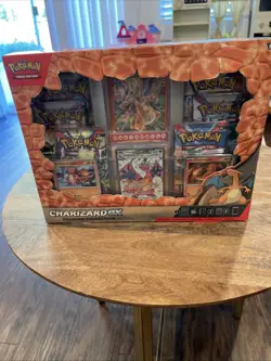 Pokemon TCG: Charizard ex Premium Collection Box - 6 Packs - Image 1