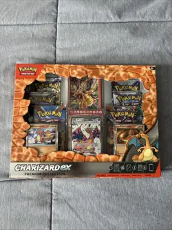 Pokemon TCG: Charizard ex Premium Collection Box - 6 Packs - Image 1