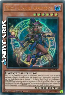 MAGA ILLUSIONE APPRENDISTA • Ultra R • LDS3 IT087 • 1Ed • Yugioh! • ANDYCARDS - Image 1