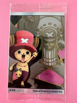 One Piece Wafers Card NO.10-06 SR Tony Tony Chopper Anime Unopened Japanese - Image 1