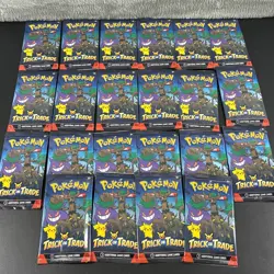 22 Packs Pokemon TCG Trick or Trade Booster Packs 2024 Halloween Card Lot Bundle - Image 1