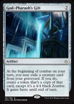 God-Pharaoh's Gift -Foil Light Play MTG Hour of Devastation - Image 1