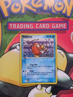 Magikarp 64/107 EX Deoxys Stamped Reverse Holo Pokemon Card - Image 1