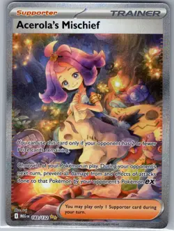 Acerola's Mischief 183/132 ME01: Mega Evolution - Pokemon Card - NM - Image 1