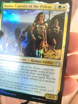 Siona, Captain of the Pyleas ×4 PACK FRESH 226/254 MTG THB (1) Foil (3) Regular - Image 3