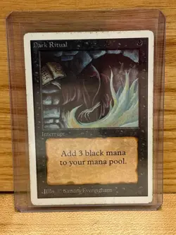 Dark Ritual Magic the Gathering Revised Edition - Image 1