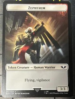 ZEPHYRIM /SOLDIER Universes Beyond Warhammer 40K Commander MTG 40000 Magic - Image 1