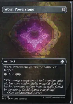 2023 The Lost Caverns of Ixalan Worn Powerstone Commander/Uncommon #120 - Image 1