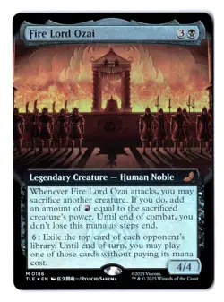 MTG: Avatar: The Last Airbender Eternal-Legal, Fire Lord Ozai - Foil - Image 1