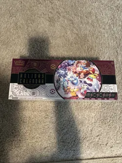 Pokemon TCG 2025 Holiday Calendar Box Sealed New - Image 1
