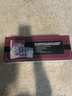 Pokemon TCG 2025 Holiday Calendar Box Sealed New - Image 4