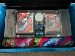 OPENED Pokemon TCG: Mega Charizard X ex Ultra-Premium Collection *No packs/promo - Image 2