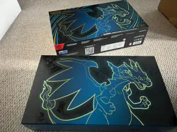 OPENED Pokemon TCG: Mega Charizard X ex Ultra-Premium Collection *No packs/promo - Image 3