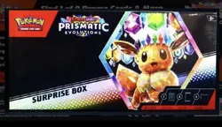 Pokemon TCG Prismatic Evolutions Surprise Box Factory Sealed - Image 1